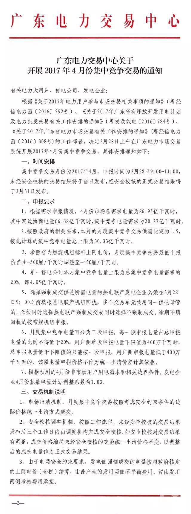 廣東4月份集中競價交易猜想 會到多少分？