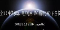重磅全文！南方電網(wǎng)、中國(guó)移動(dòng)《5G智能電網(wǎng)》白皮書