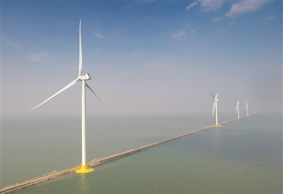 南港海上風(fēng)電場(chǎng) 一期工程投運(yùn)